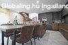 K�szegen, modern bels�vel, paron�m�s kitekint�ssel, csal�di 