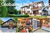 XVIII.  Ganzkertv�ros / 2 lak�s + m�k�d� �zlet + 1725 m� tel